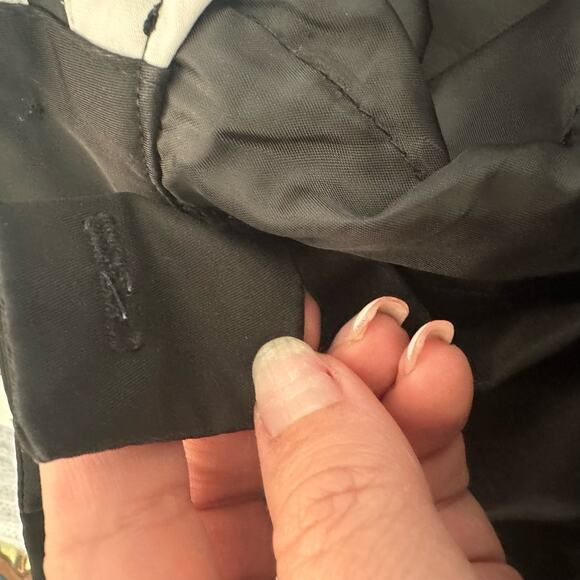 Sandro Studio Black Classic Minimalist Basic Mid Rise Dress Pants Size 12 - Picture 10 of 10